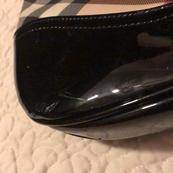 Burberry Hobo Nova Check Canvas Bag Authentic - Picture 2 of 6